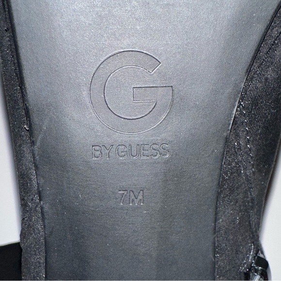 Guess Black Quilted Over the Knee Boots - Picture 10 of 12